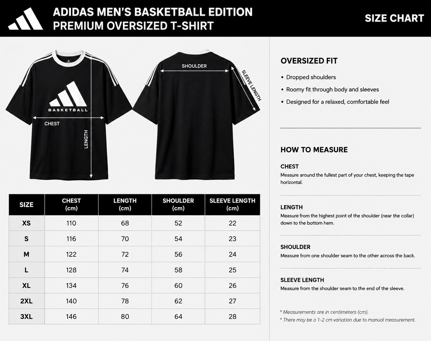 Adidas Men's Oversized Tshirt